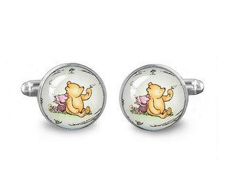 winnie the pooh cufflinks