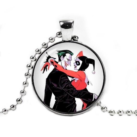 Harley quinn joker necklace Clearance