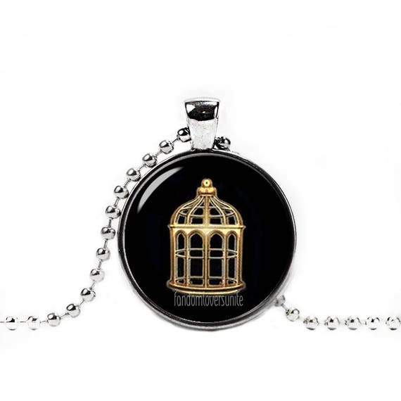 Collier De Bioshock Bioshock Infinite Cage Pendentif Gamer Fandom Bijoux
