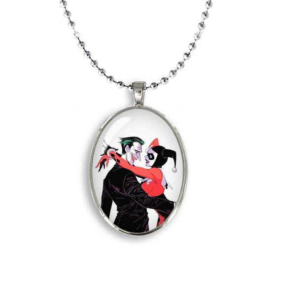 Harley quinn joker necklace Clearance