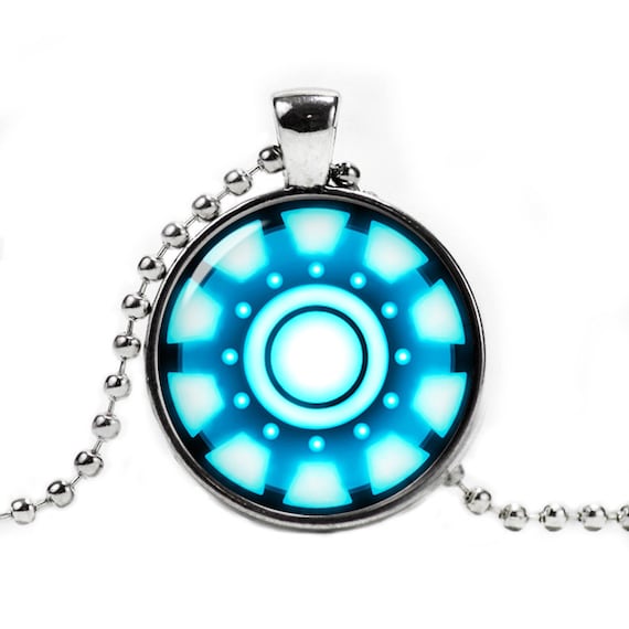 Ironman Arc Reactor Necklace Pendant 