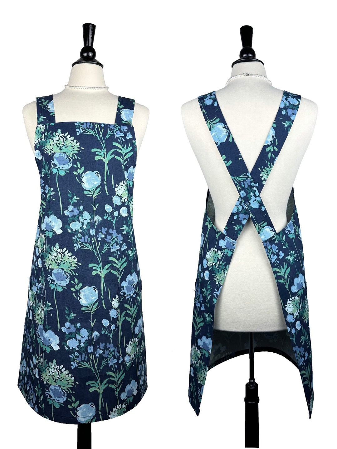 Personalized for Women Gardening Apron Customized Gift for Mom, Grandma ...