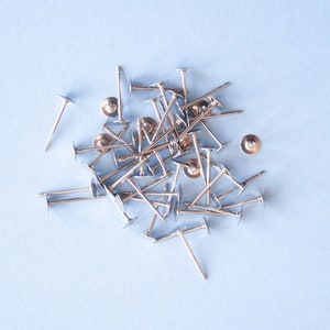 50 Titanium, 4mm Pad Hypoallergenic Earring Posts | nickel-free titanium stud earrings | made in USA