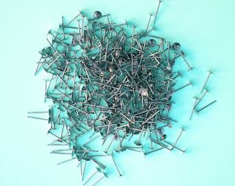 1000 titane en vrac, coussinet de 4 mm pour boucles d'oreilles | 500 paires de clous d'oreilles super hypoallergéniques | Tenons en titane sans nickel