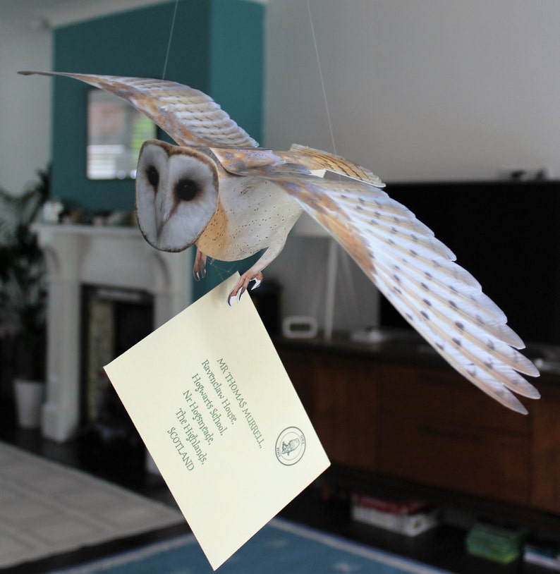 Your very own Harry Potter style Mail Delivery Owl Mobile with Etsy