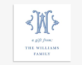Personalized Gift Enclosure Cards • Family Enclosure Cards • Family Calling Cards • Gift Notes • Custom Monogram Notecards Calling Cards