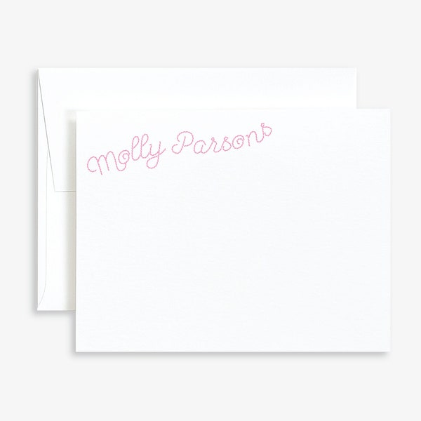 Kids Personalized Thank You Note Cards Etsy