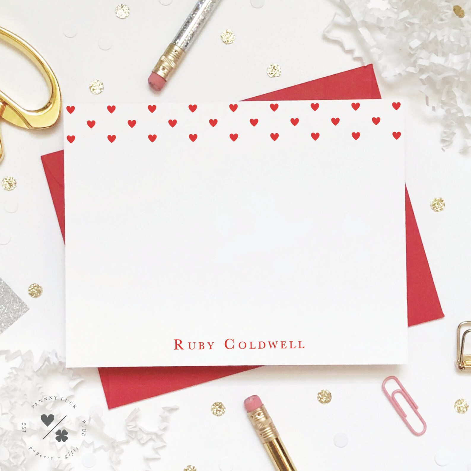 Personalized Note Cards for Kids Kids Stationery Etsy