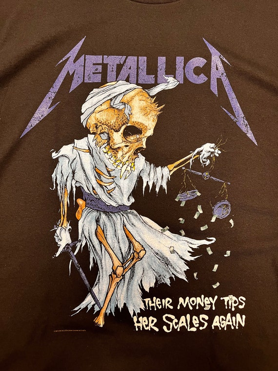 METALLICA DORIS 90s giant M 90s 〜Metallica Tシャツ doris pushead
