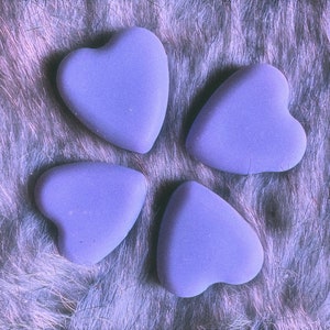 4 pack Heart Soy Wax Melts |Custom Color & Scent| Perfect Valentines Day Gift | Heart Shaped | Anniversary