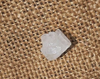 Cristal de apofilita crudo, cristal coleccionable, cristal de apofilita pequeño