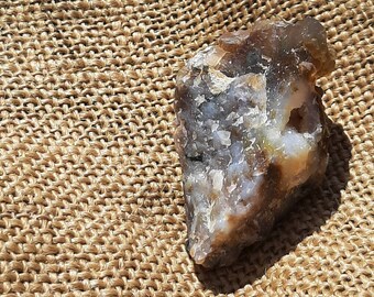 Ruw Blauw ChalcedoonKristal, Botroydial Kristal, Verzamelbaar Kristal