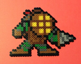 Big Daddy - BioShock - Mini Perler Beads