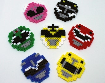Power Rangers - Mini Perler Beads