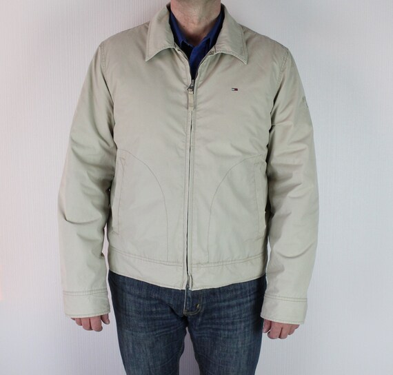 tommy hilfiger beige jacket