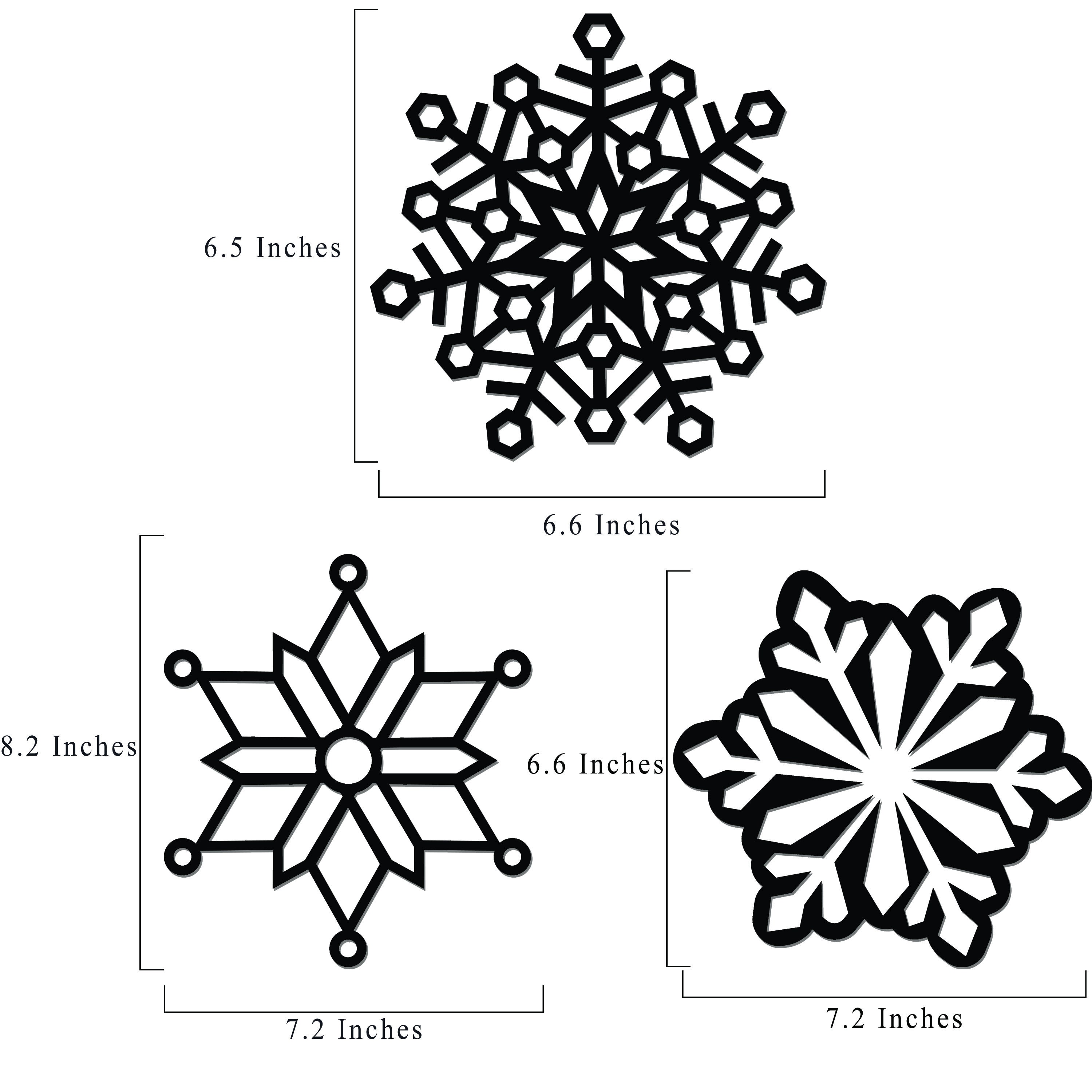 Snowflake Suncatcher Template Snowflake Suncatcher Template