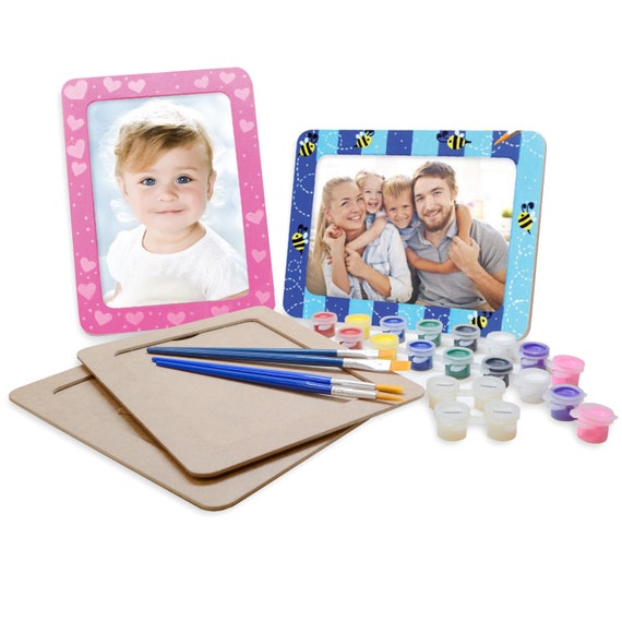 4 Set Of Paint Your Own Mdf Wood Picture Frame Paint Your Own Mdf Wood Picture Frame