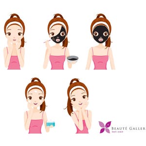 Facial Mask Brush Tool for Clay Mud Charcoal Face Nose Body Mess-Free Home Spa Applicator Silicone Brush or Synthetic Nylon Bristles Brush image 5