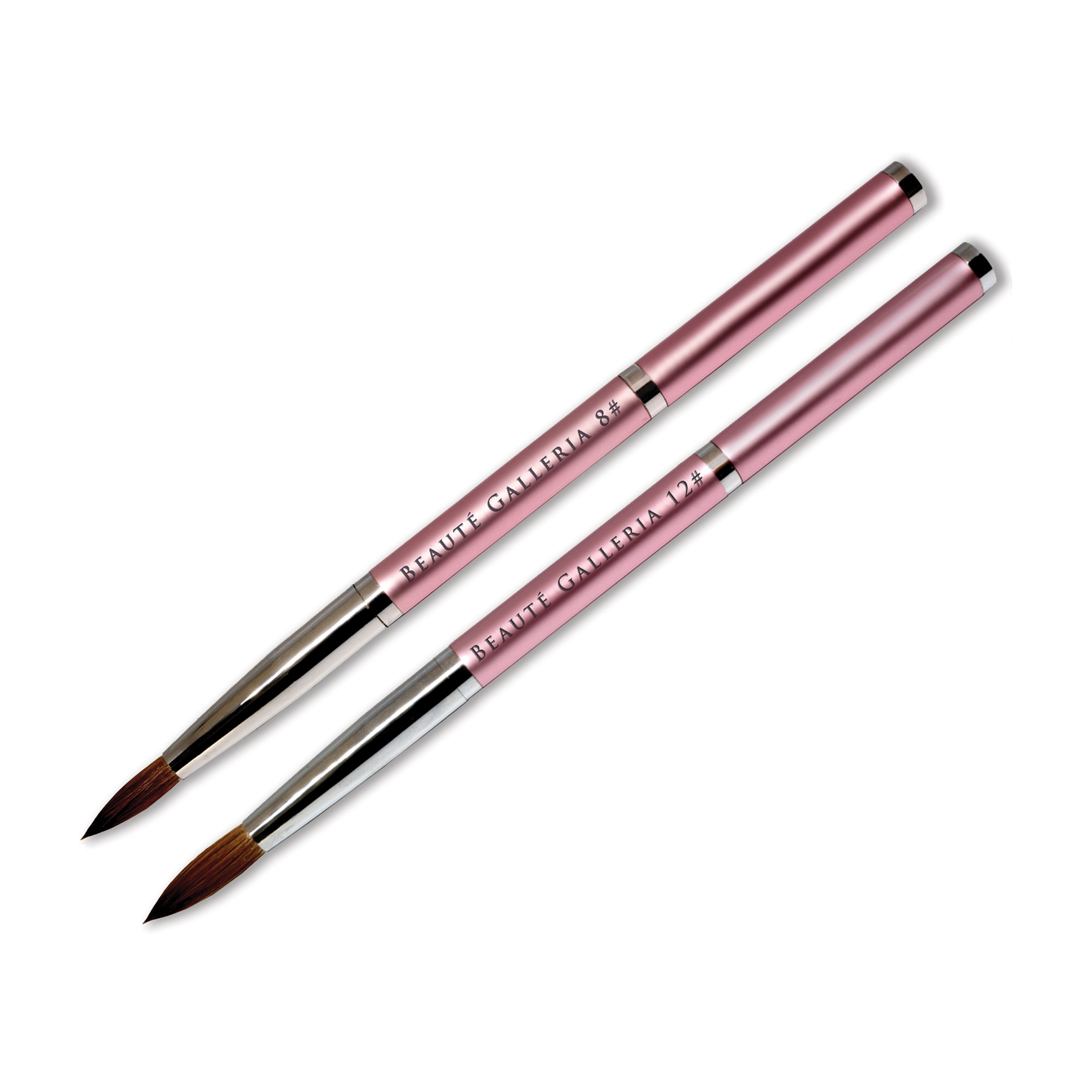 2 Pieces Kolinsky Sable Round Acrylic Nail Art Brush Set Etsy