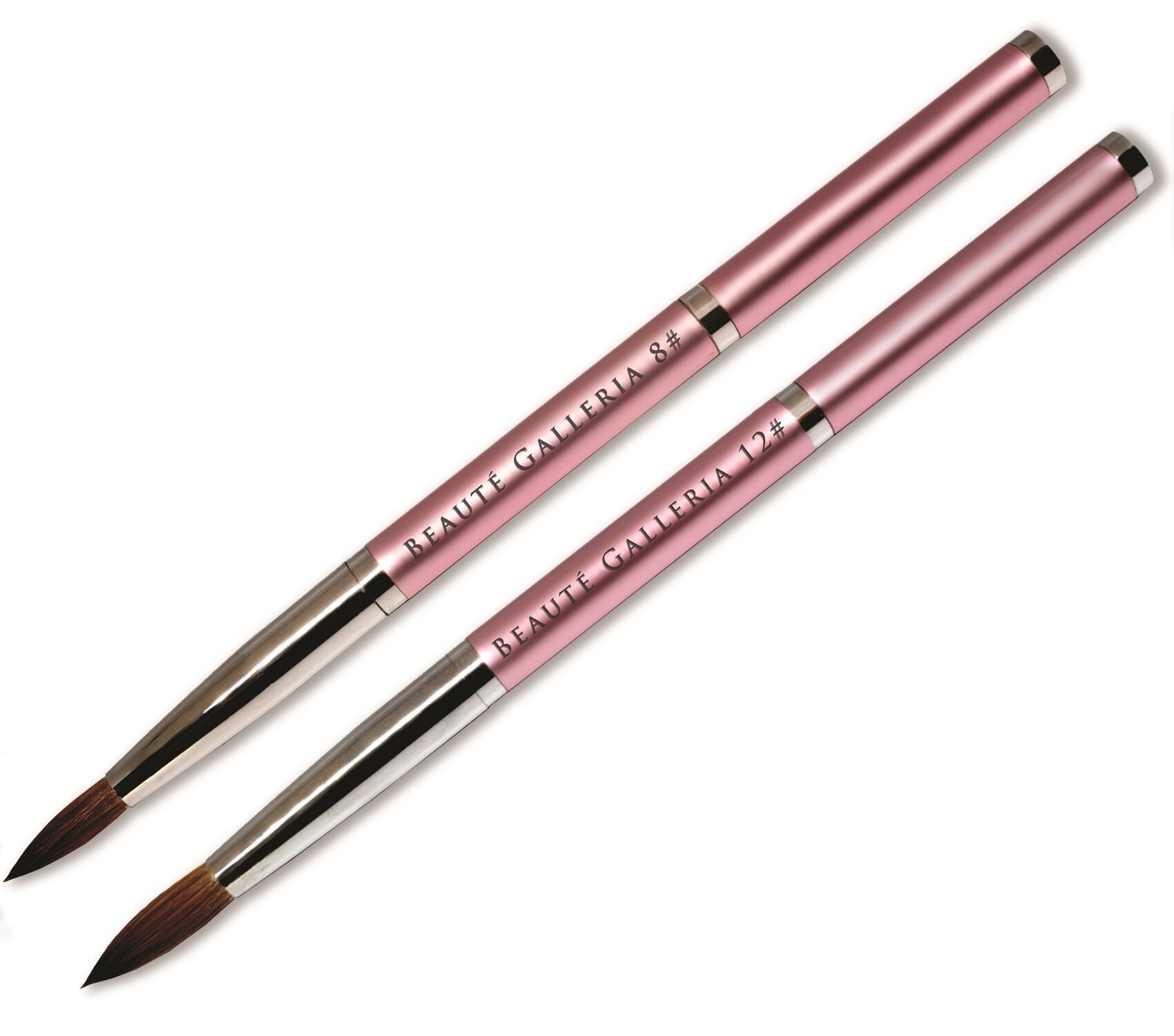 2pcs 100 Kolinsky Sable Round Acrylic Nail Brush Set Size 8 Etsy