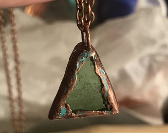 Long Island Beach Glass Pendant