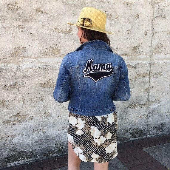 mama denim jacket