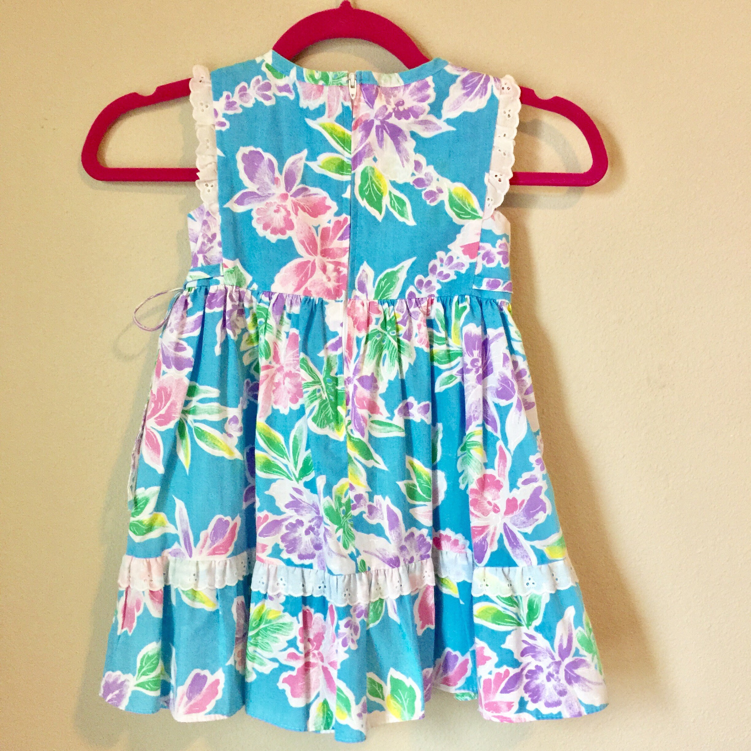 vintage Hawaiian toddler dress