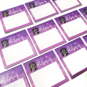 We Are Bulletproof Sticky Notes | Note Pad | Kpop Stationery | Stationery | Memo Pad