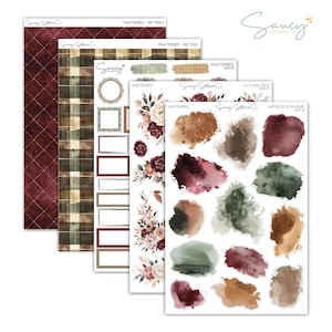 Masterpiece Add ons | Journaling | Bullet Journal Stickers | Journal Stickers | Planner Stickers | Autumn Sticker | Fall stickers
