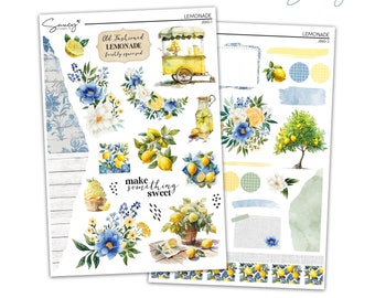 Lemonade | Journaling | Sticker Kit | Bullet Journal Stickers | Journal Stickers | Planner Stickers | Journal Kit