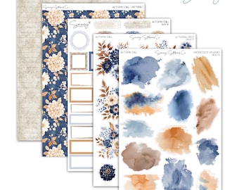 Autumn Chill Add ons | Journaling | Bullet Journal Stickers | Journal Stickers | Planner Stickers | Autumn Sticker | Fall stickers