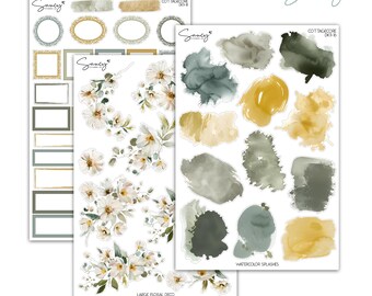 Cottagecore Add on | Journaling | Bullet Journal Stickers | Journal Stickers | Planner Stickers | Valentines Stickers | Sticker