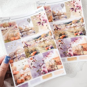 Fall Festival | Foiled Weekly Planner Sticker Kit | Stickers | Planner Stickers | Fall Stickers | Autumn Stickers | Weekly Sticker Kit