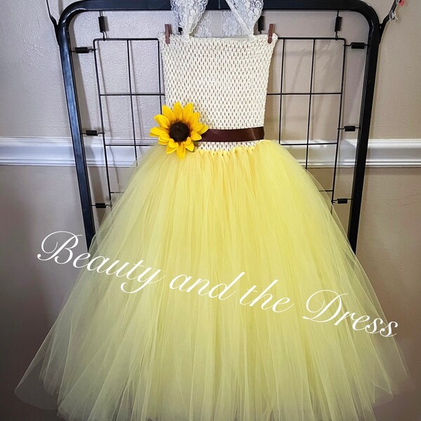 Sunflower Tutu Dress Etsy