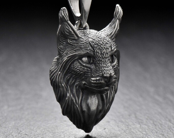 Lynx Jewelry Lynx Necklace Maine Coon Jewelry Cat Necklace Etsy