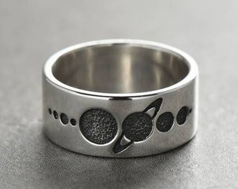 Planet ring | Etsy