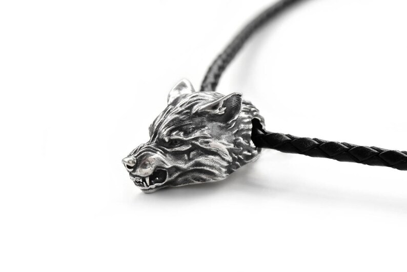 Wolf Jewelry Silver Wolf necklace Werewolf pendant Werewolf Etsy