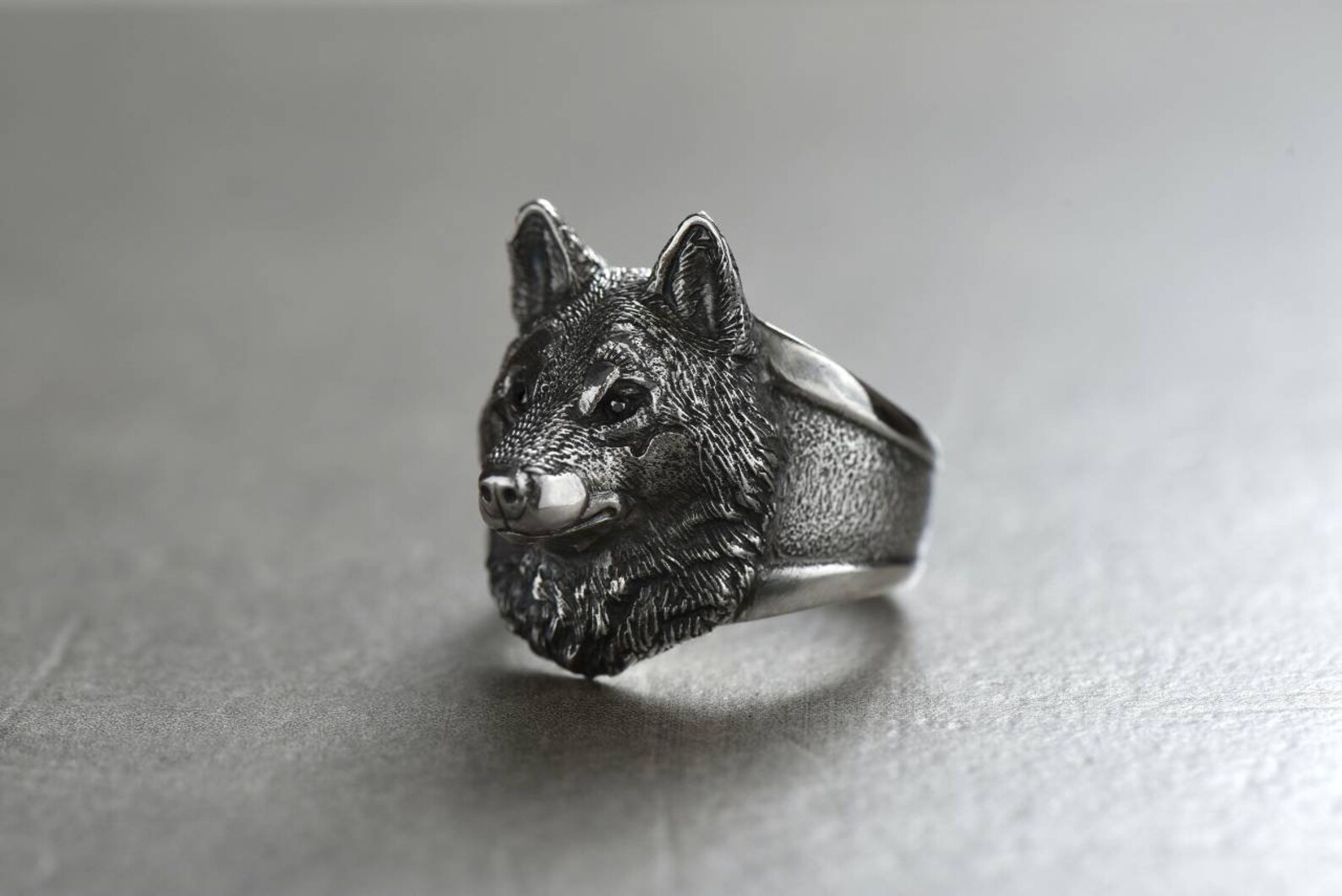 Wolf ring Silver Wolf jewelry Werewolf jewelry Animal jewelry | Etsy