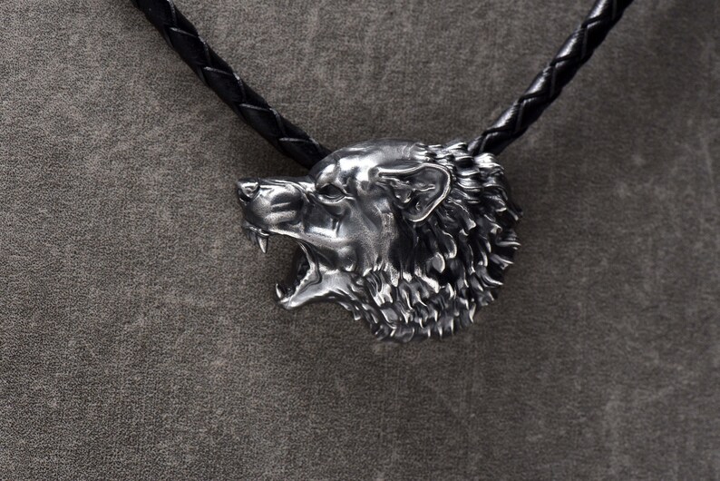 Wolf Jewelry Silver Wolf Necklace Werewolf Pendant Werewolf Etsy