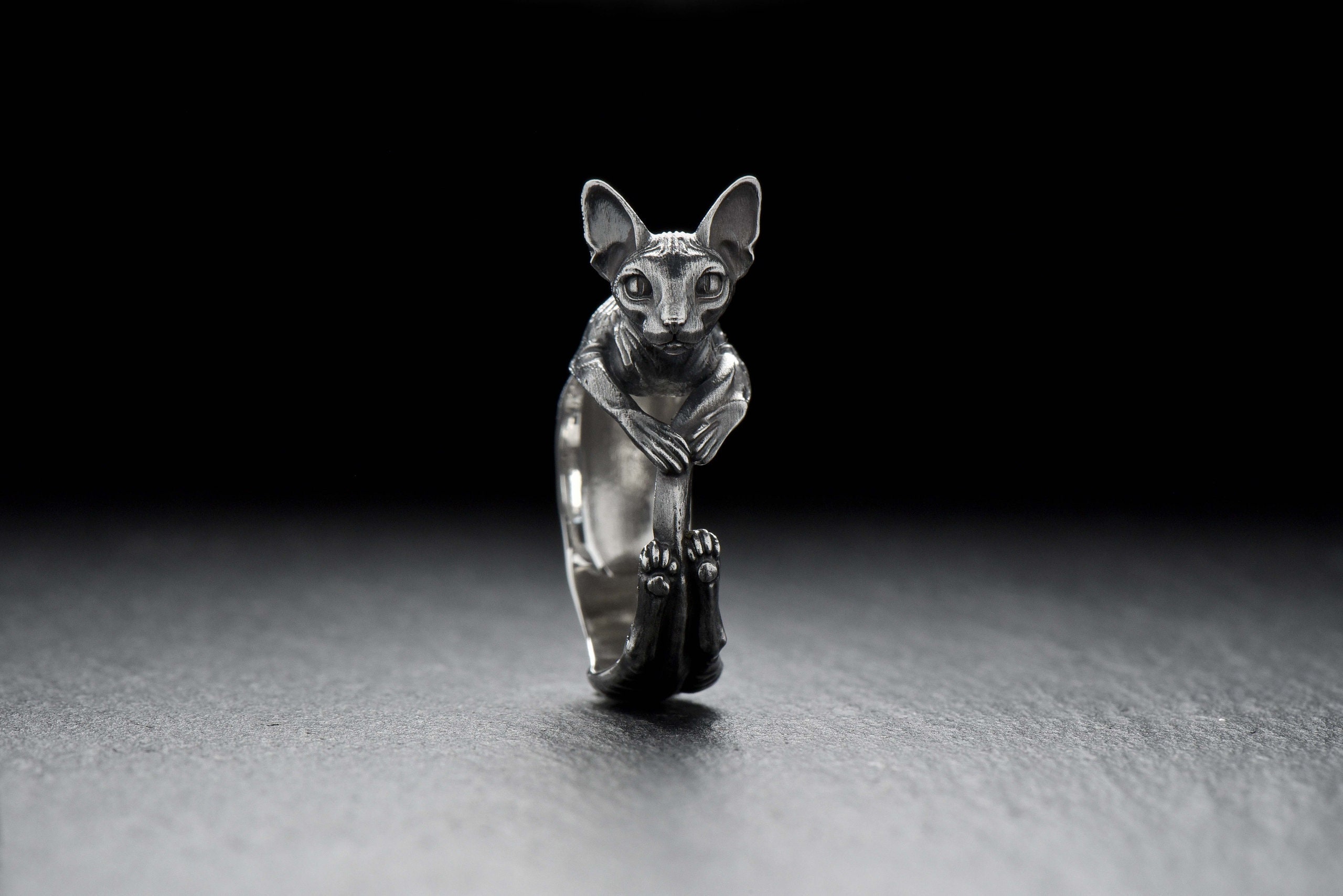 sphynx cat ring