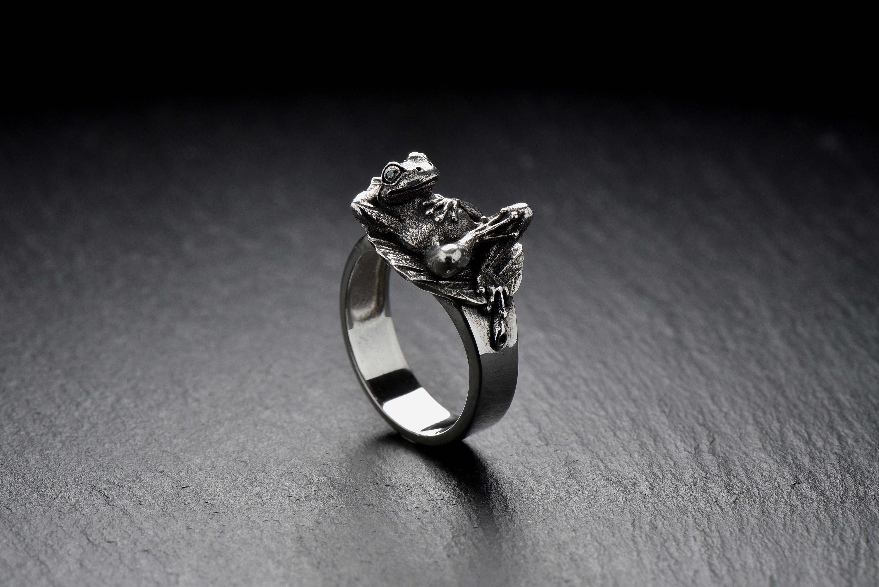 etsy frog ring