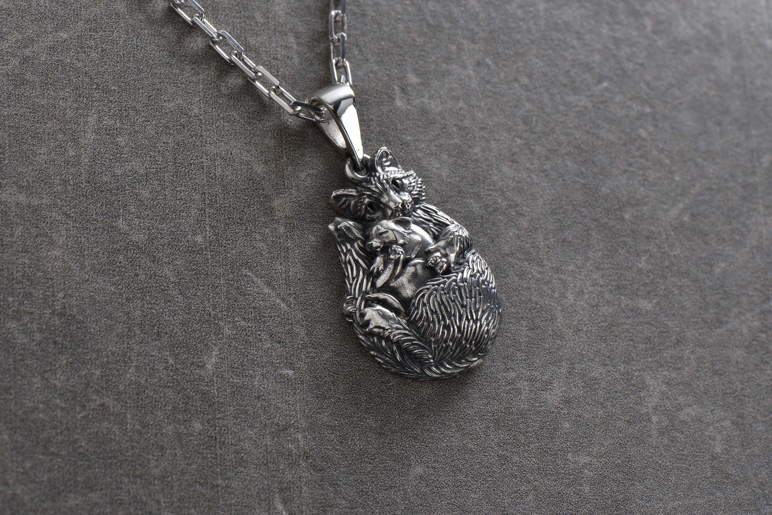 Sterling Silver Polished Cat Pendant Sterling Silver Polished Cat Pendant