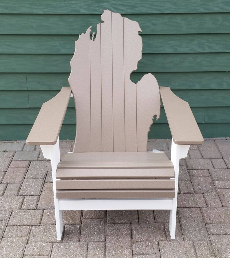 Poly Lumber Michigan Adirondack Chair Etsy