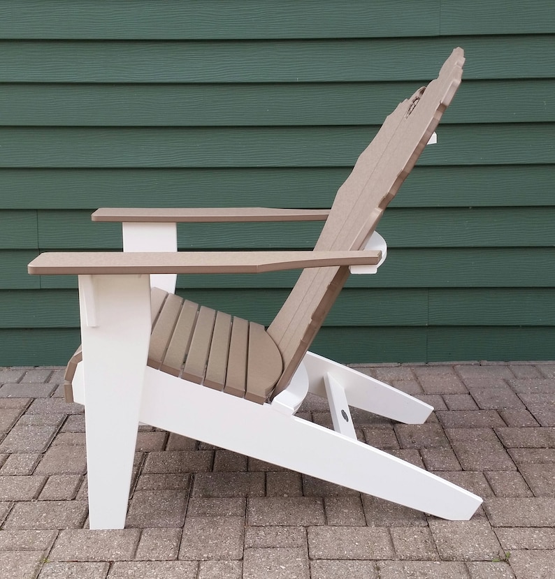 Poly Lumber Michigan Adirondack Chair Etsy