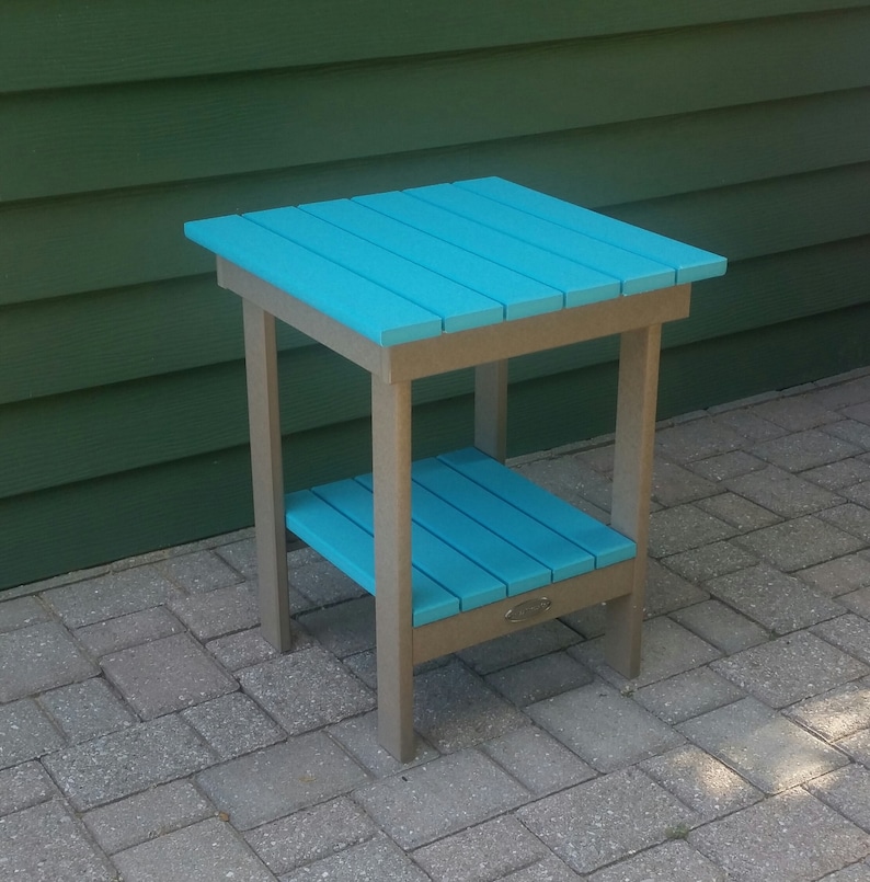 Poly Lumber Side Table Etsy