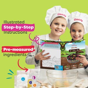 BAKETIVITY Dirt Pie Kids Baking Kit | Delicious Chocolate Cake Kids Baking Set for Girls & Boys | Baking Set with Pre-Measured Ingredients bild 4