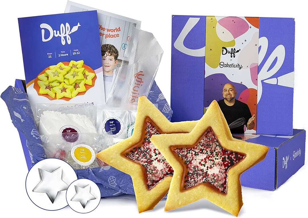 Duff Goldman DIY Baking Set for Kids by Baketivity (snow Globe Cookies ...