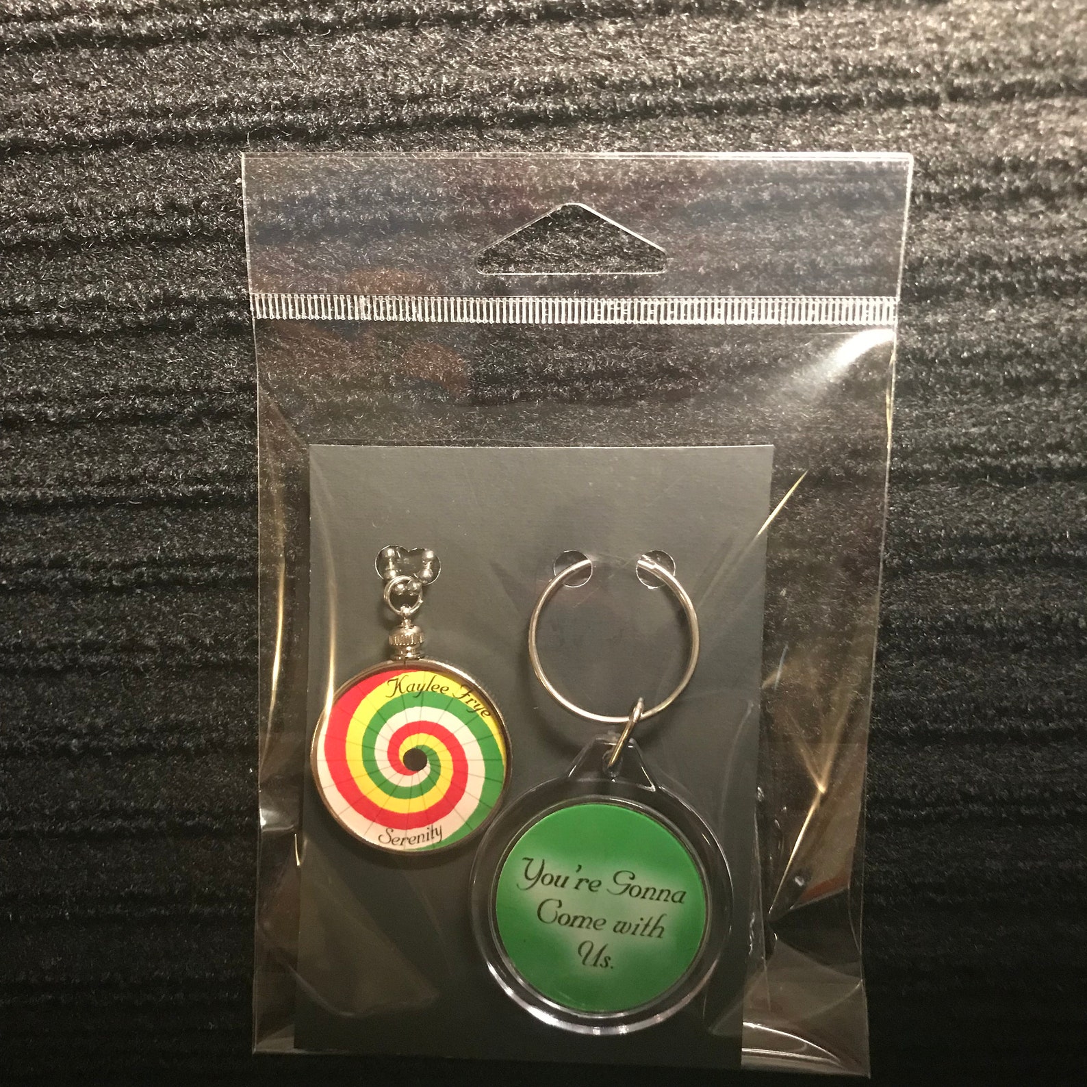 Firefly Serenity Inspired TV Show Kaylee Pendant Necklace