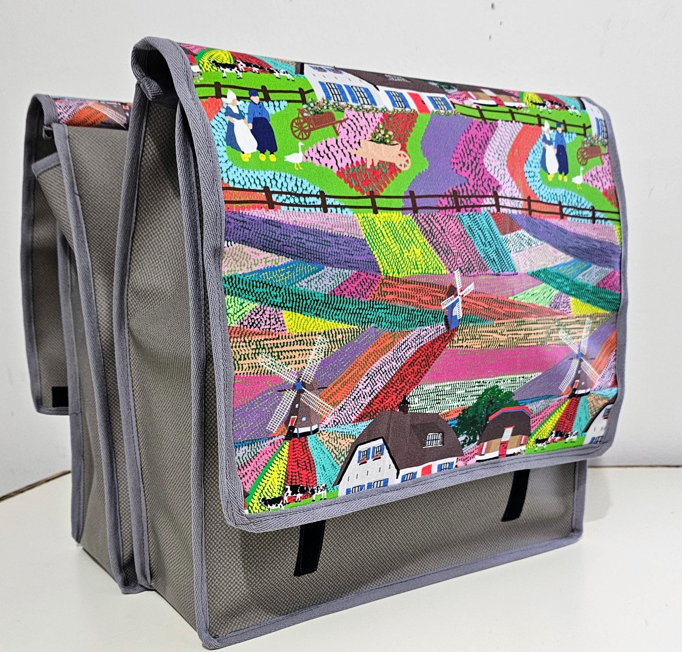 Hollndische 2 seitige Packtaschen / Fahrradtasche - Etsy.de