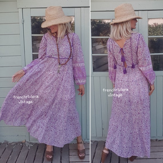 Robe voile de coton bohème sale